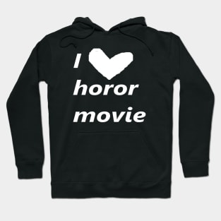 Love Horor Movie Hoodie